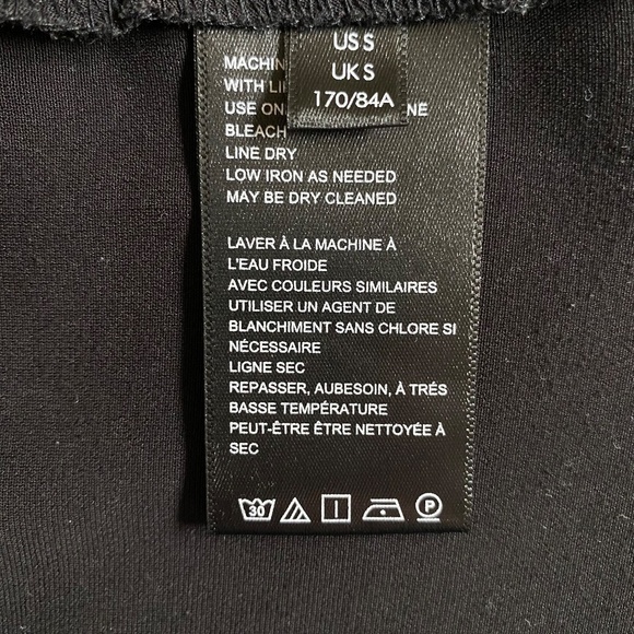 Urban Outfitters Cowl Neck Black Slip Mini Dress, Size Small - Picture 11 of 13